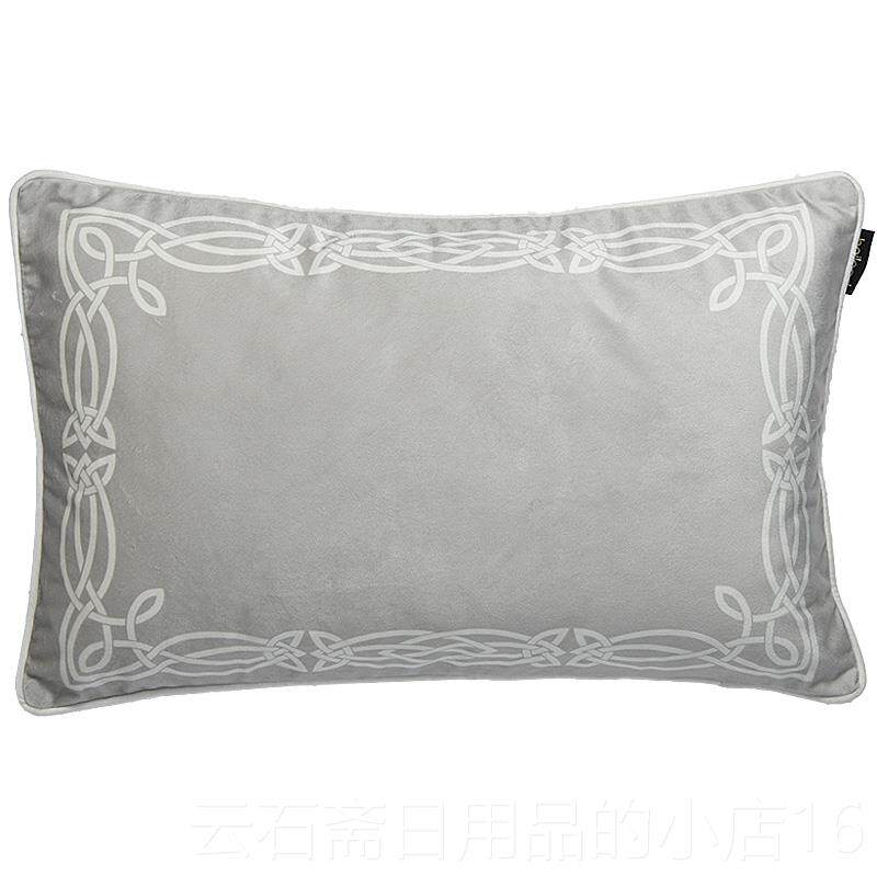 高档Baind 01l11靠垫复古欧腰式美式抱枕床头靠背靠a垫抱枕套芯枕