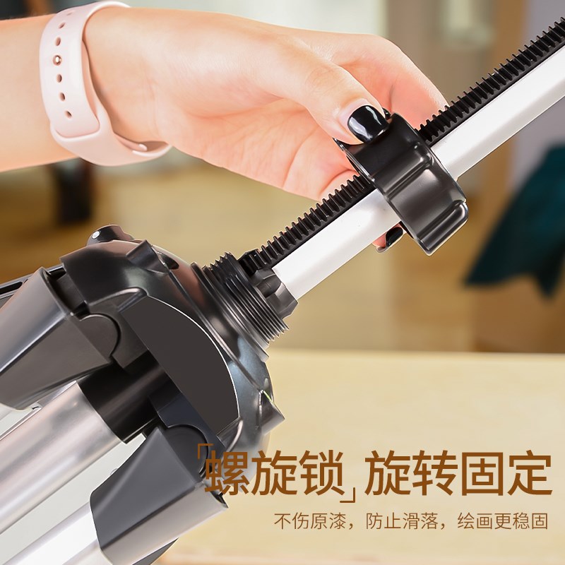 铝合金画架便携托盘可折叠金属油画架美术生专用画板支架素描装