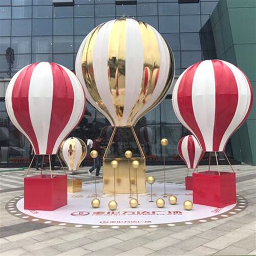 节日店铺美陈热气球装饰商场中庭吊饰 橱窗装饰摆件dp点展厅道具