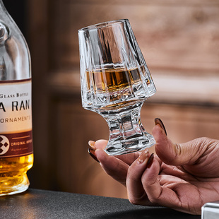 高级威士忌杯个人专用品鉴杯闻香杯加厚玻璃酒杯洋酒杯子干邑纯饮