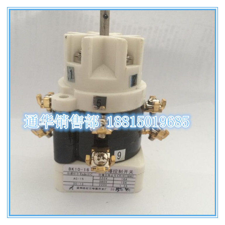 长江长信防爆组合开关BK10-10 BK10-16/3三层 HZ816 防爆芯子定制