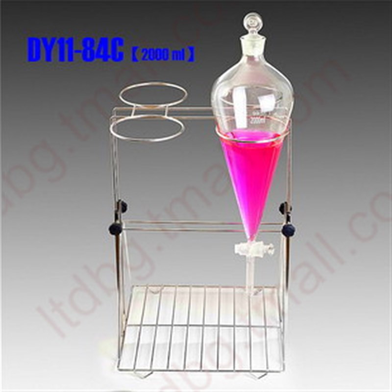 30不锈钢可升降分液漏斗架孔 0 1 0 0 1000 2000ml