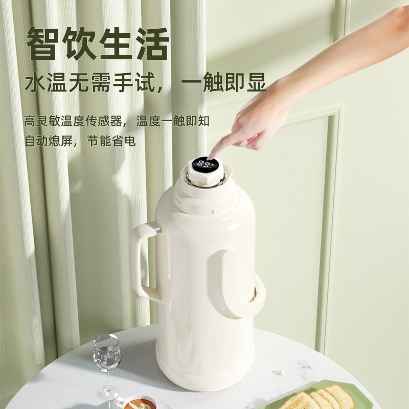 老式热水瓶玻璃内胆3.2L8磅大号加厚暖壶2.0升5磅小号冬天开水瓶