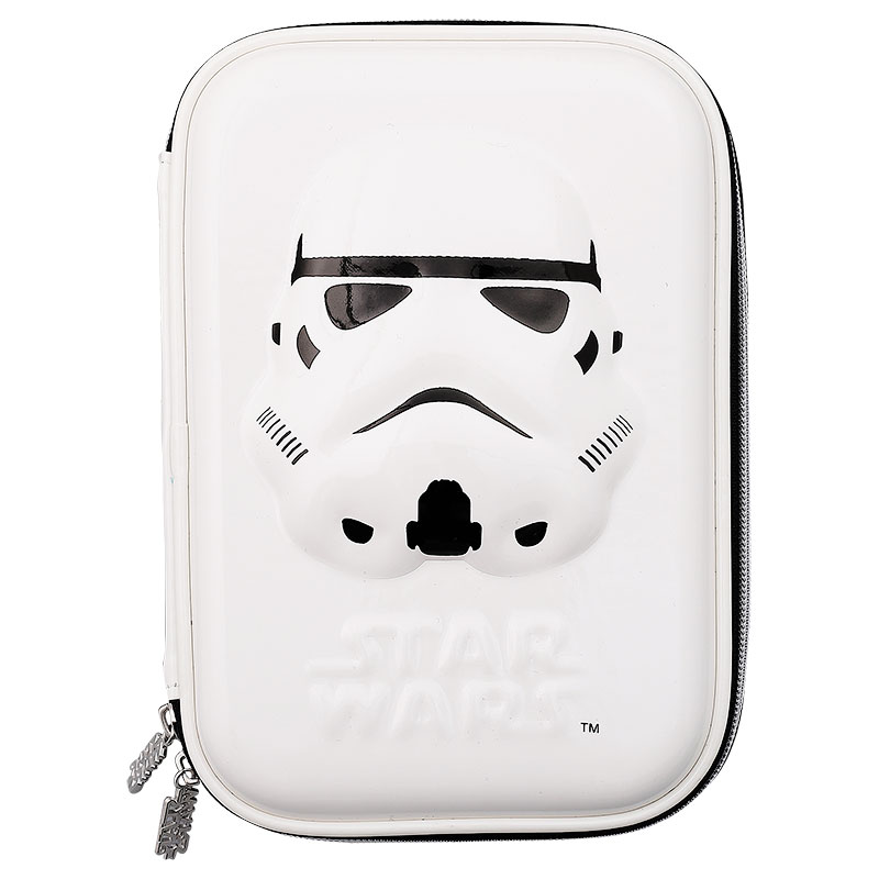 星球大战黑武士风暴兵笔袋小学生男铅笔盒EVA笔盒大容量文具盒