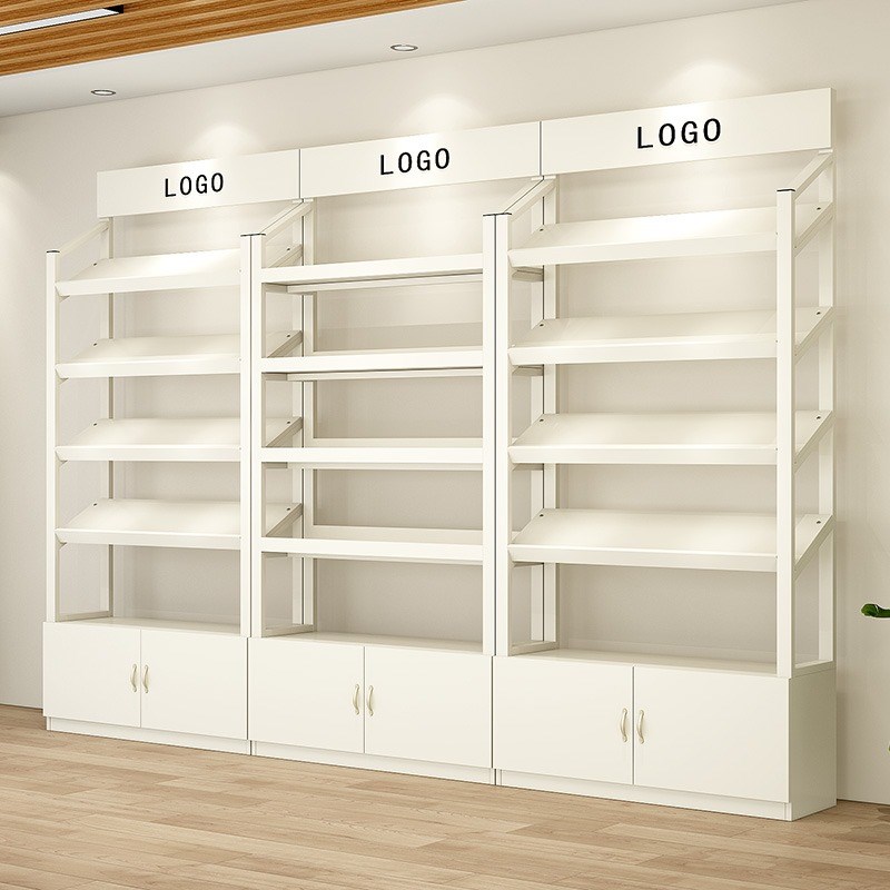 华美面包柜展示柜蛋糕店货架边柜烘焙糕点饼干柜面包架子展示架