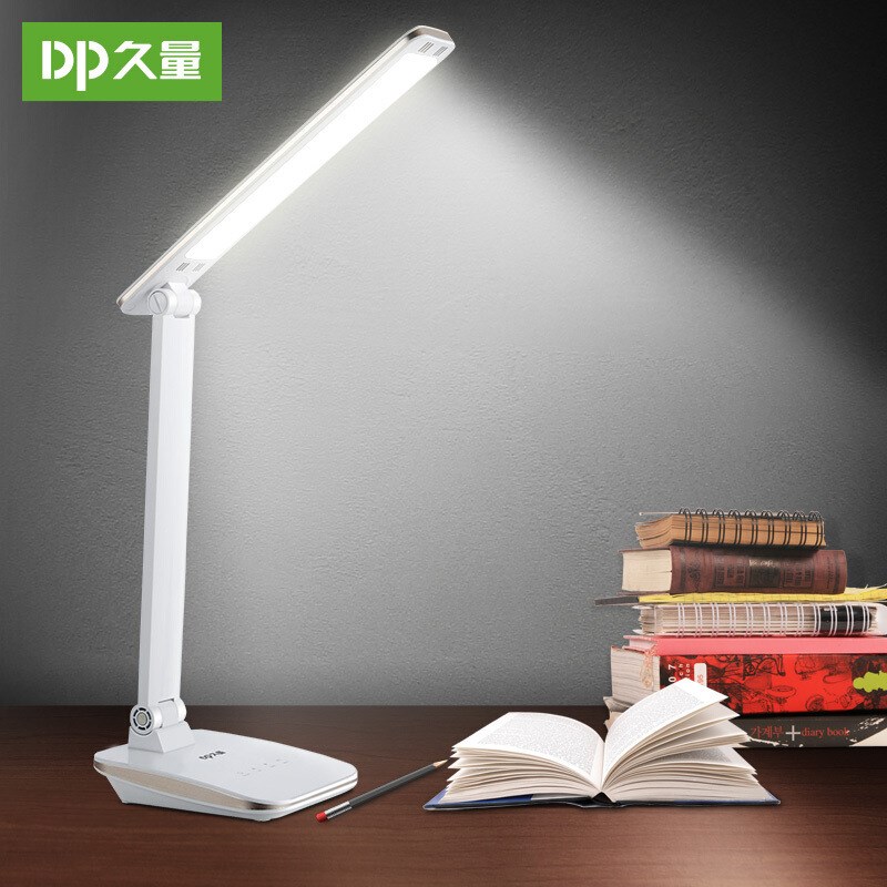 久量DP-11B充插两用LED触控学生台灯阅读折叠台灯暖家用白光台灯
