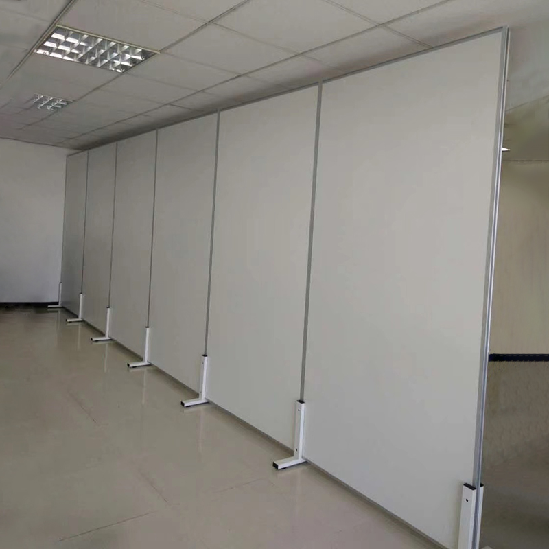 办公室移动屏风车间活动挡板工厂可推拉遮挡墙板式折叠高隔断定做