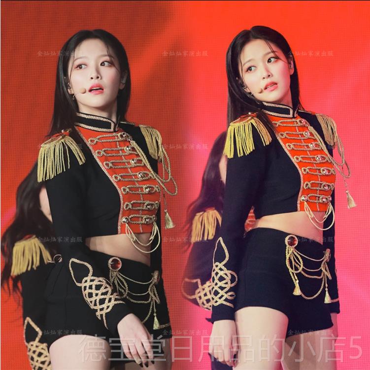 正品舞同款女套团爵士舞派对JAZ上衣表演出Z服打歌服舞台装西韩装