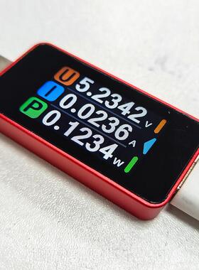 正品RK线012Type-C多功 能检测仪全贴合功率PD监听阻纹波电压电流