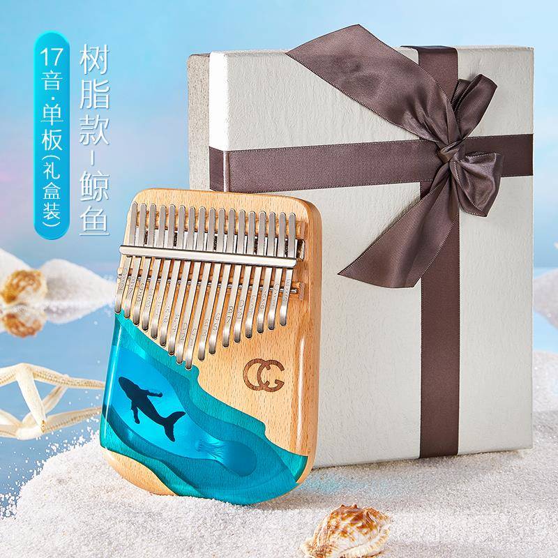 正品21音正品拇指卡林17音手指姆钢琴初学琴水晶巴透琴明五指乐器
