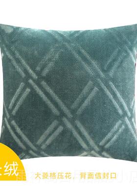 正品客厅发抱枕套大号靠枕沙5x65卧室床6头棉靠背套50x5纯0cm不含