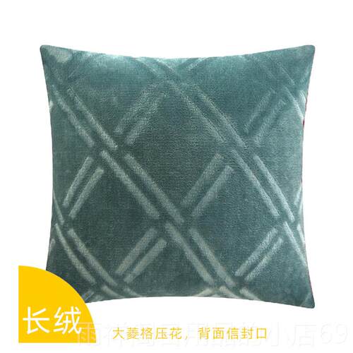 正品客厅发抱枕套大号靠枕沙5x65卧室床6头棉靠背套50x5纯0cm不含