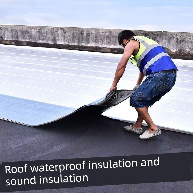 平房防水卷材铝箔防水贴改性补漏材料房楼防漏胶带环保强力油毛毡