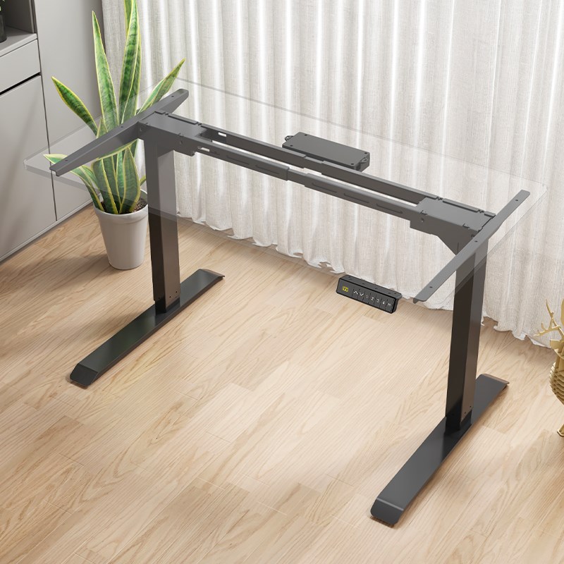 特惠!家用升降电脑桌学习桌工作台电动升降桌Timotion电机办公桌