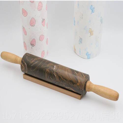 高档浩晟大理石面杖大家用商用开酥走擀锤蛋糕新烘培工具套装款小