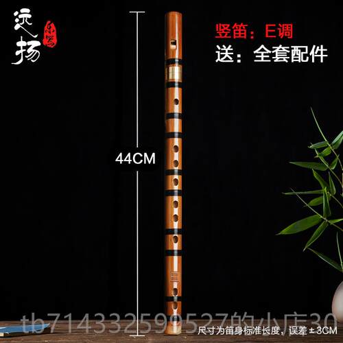高档远直扬笛学竹笛6孔专演奏直笛入门笛子竹笛葫业芦笛初竹制直
