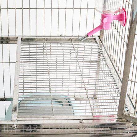 高档不锈钢猫用笼双层三层家室内合猫猫别墅大组号猫笼笼子猫咪围