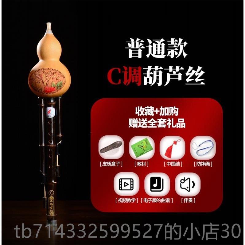 高档初滇古南韵学f校款 葫芦丝学者c调降b调g调调小d调儿童云南乐