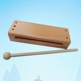 高档奥尔夫梆器高低音梆子打击乐双音梆子音低音高梆子红木木子鱼