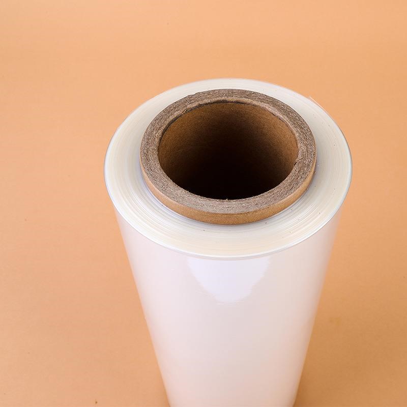 交联膜聚烯烃交联pof热收缩膜对折塑封膜15um低温交联膜低温膜