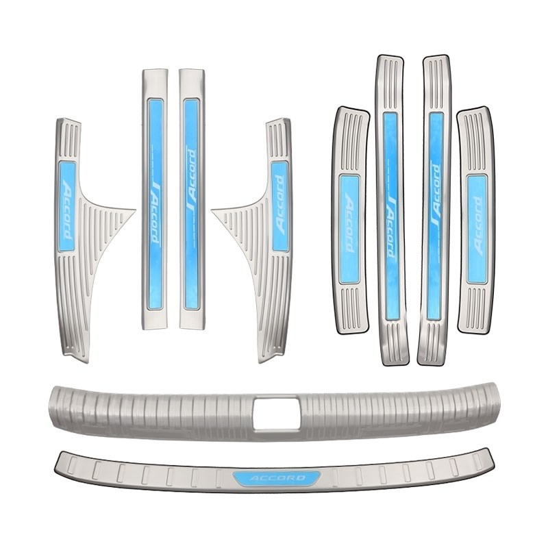 新宝骏RM5门槛条汽车迎宾踏板改装饰配件后护板防踩保护条专用品