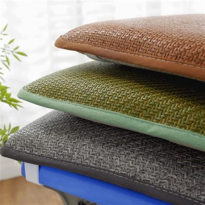 加厚藤席椅子垫防滑餐椅垫棋牌室坐垫学生凳子垫汽车坐垫夏季凉垫