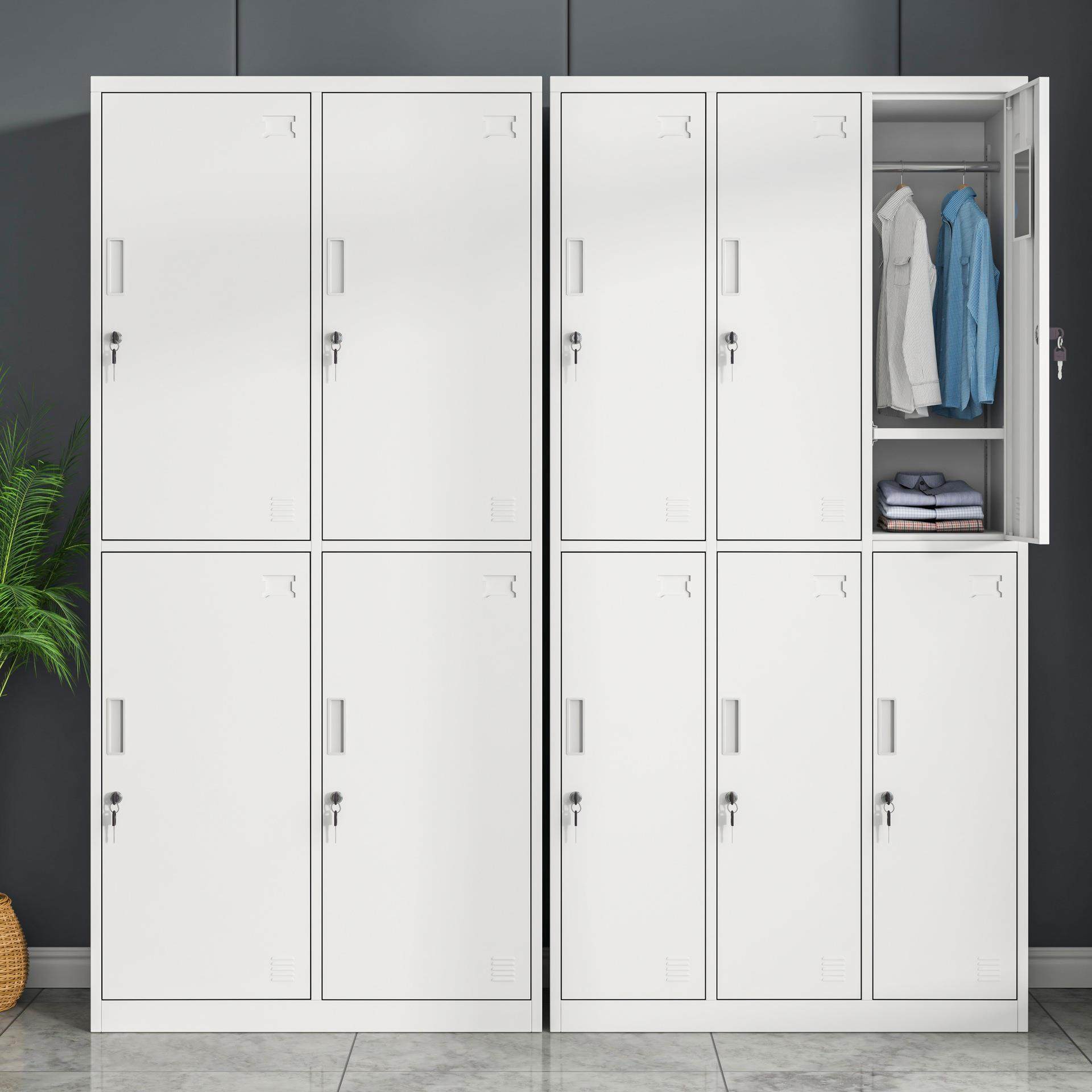 金属更衣柜员工储物柜铁皮柜钢制宿舍带锁换衣铁柜外贸拆装出口款,商业/办公家具,办公储物柜,淘宝优惠券,粉丝福利购,淘宝优惠卷