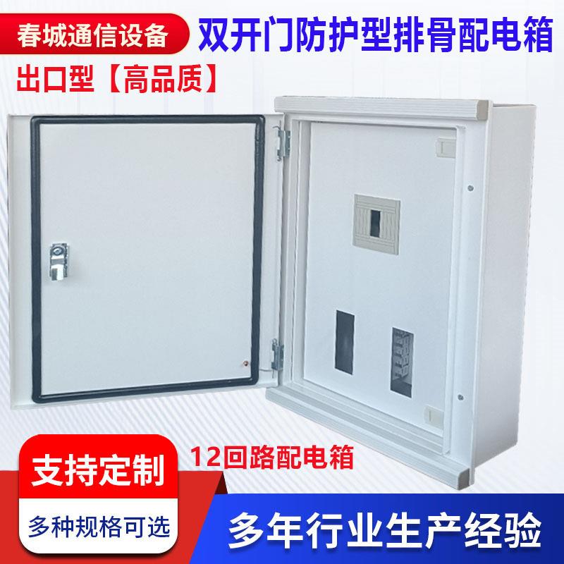 双层门配电箱明暗装挂墙基业箱排骨箱低压开关箱出口内外门控制箱