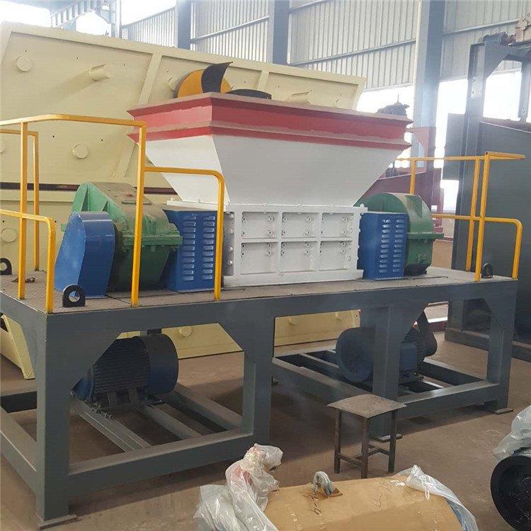 金属油漆桶撕碎机铁皮螺纹钢破碎机800型铁屑铁垃圾粉碎机械