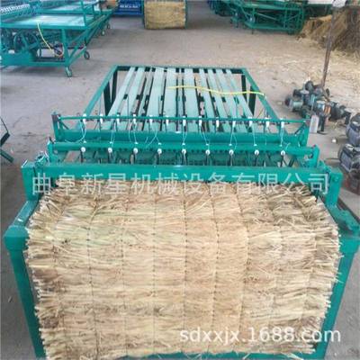 大小型号芦苇编织机 牲畜棚舍保温草苫机 草绳编制机草帘机