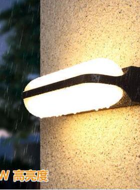 led户外防水双头壁灯超薄家用阳台过道楼梯庭院别墅门头阳光房灯