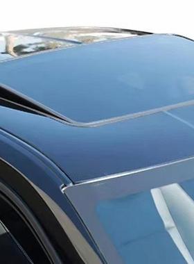 汽车黑色仿真天窗汽车通用假天窗遮阳天窗汽车耐用改装装饰粘贴款