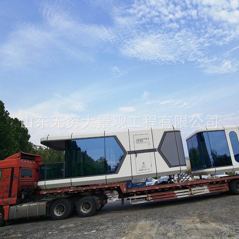 度假观景复试民宿酒店 室内轻奢设计精装修户外太空舱阳光房