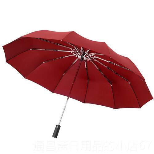 高档直径40cm30全1动超大雨伞特大号折叠双人三1人全自自动暴雨专