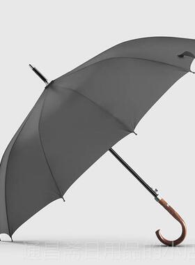 高档300T加厚雨伞晴雨用1加固结实两英伦骨复古绅士长柄0伞男大号