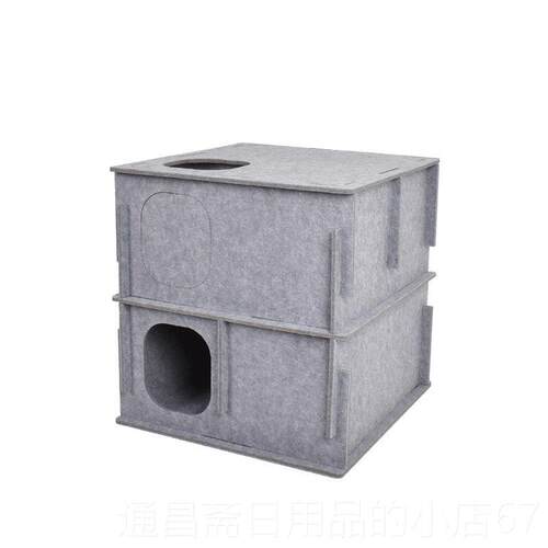 高档叠叠猫宫乐猫毡隧道猫窝玩具爬架躲猫猫迷钻洞毛猫抓板益智游