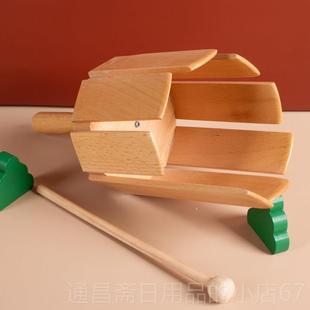 高档奥夫乐器多音八音筒木质多音响筒筒音乐儿童打击乐器尔儿幼园
