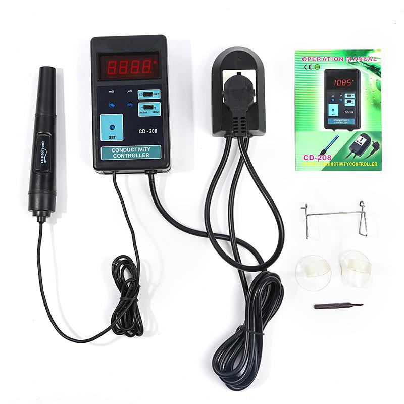 EC水质监测仪数字式电导率控制器水产养殖水族馆游泳池电导率计