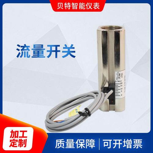 厂家供应 不锈钢金属流量开关 液体气体流量仪表仪器