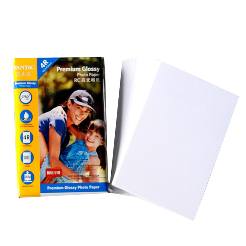 泛太克2 R 寸RC面防水高光相纸 25克喷墨打印照片纸