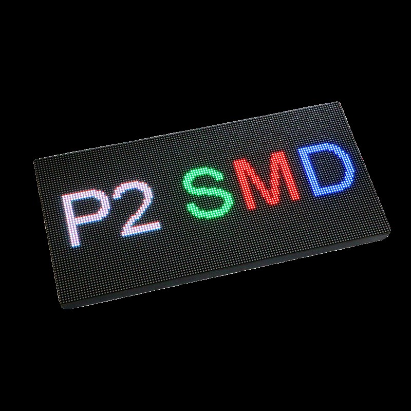 全彩LED显示屏会议室商场电子广告屏 室内高清全彩P2单元板模组