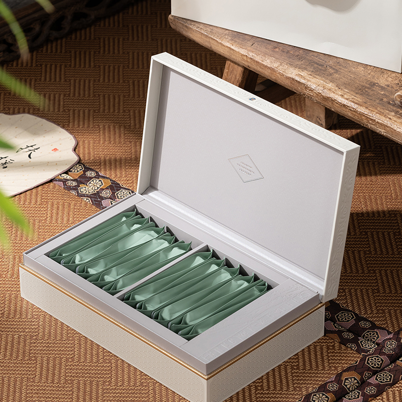 茶叶包装20泡可携式空盒礼盒白茶摆泡长泡袋饼干茶1g装包装定制