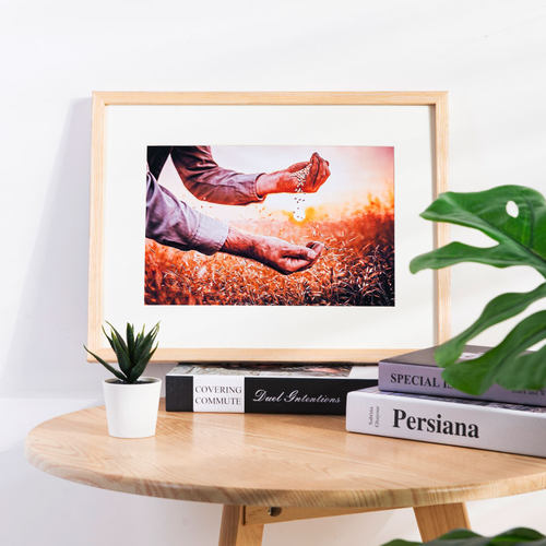 实木大画框挂墙相框24寸4K8开16寸A3外框a4拼图框架定制任意尺寸