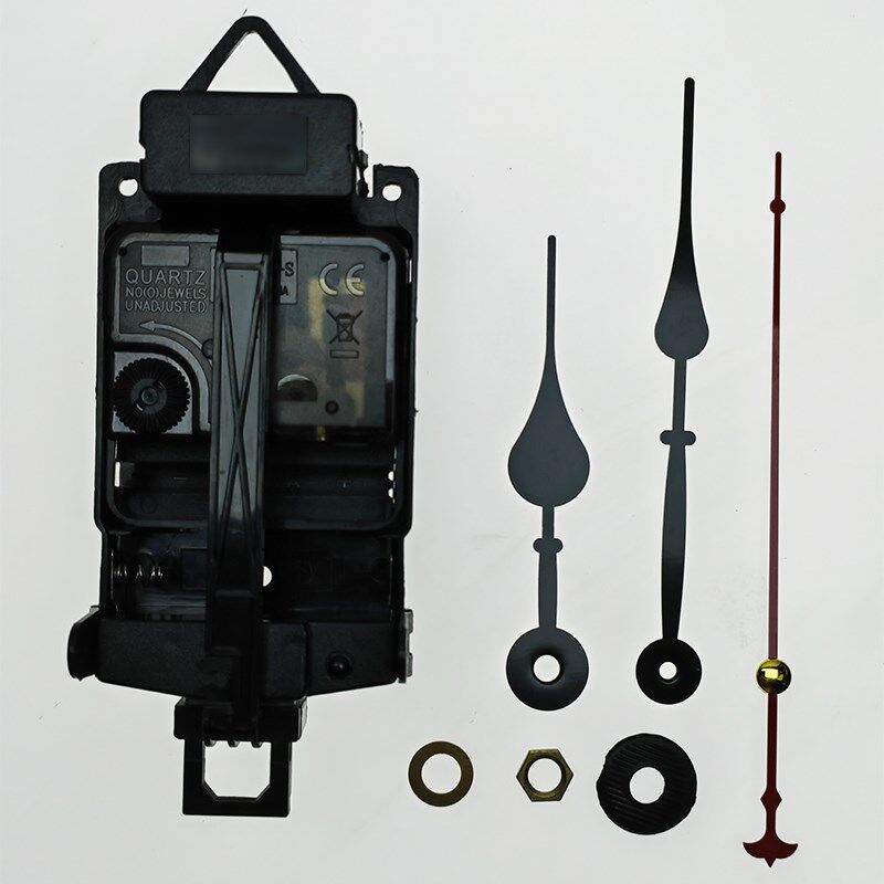 扫秒静音机芯摇摆挂钟石英钟diy欧式配件家用全套带指针钟表芯