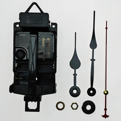 扫秒静音机芯摇摆挂钟石英钟diy欧式配件家用全套带指针钟表芯