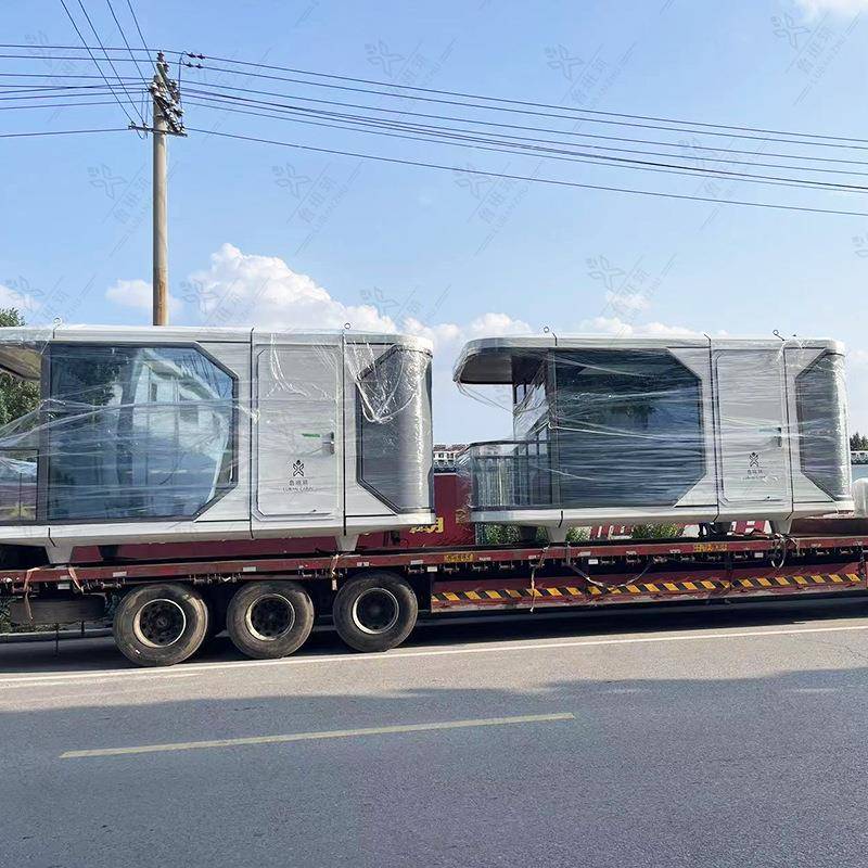 网红移动民宿太空舱 室外茶室咖啡屋酒店 景区客房营地休息室