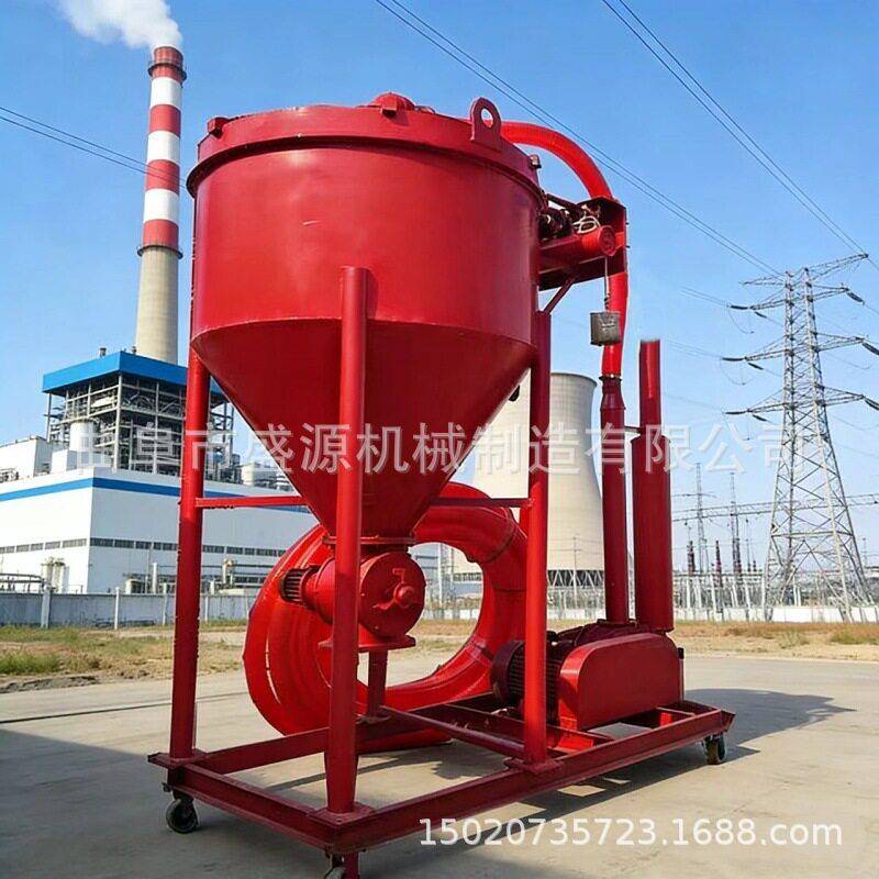 150型粉煤灰水泥粉石膏粉气力输送设备 电厂清灰负压吸灰机 微硅