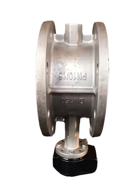 不锈钢法兰蝶阀D341X-10/16P中线软密封涡轮304蝶阀衬胶手动蝶阀