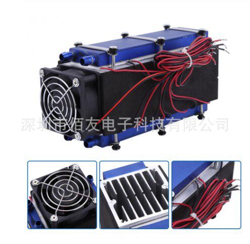 DC12V576W8芯片TEC1-12706DIY热电冷却器制冷空气冷却装置