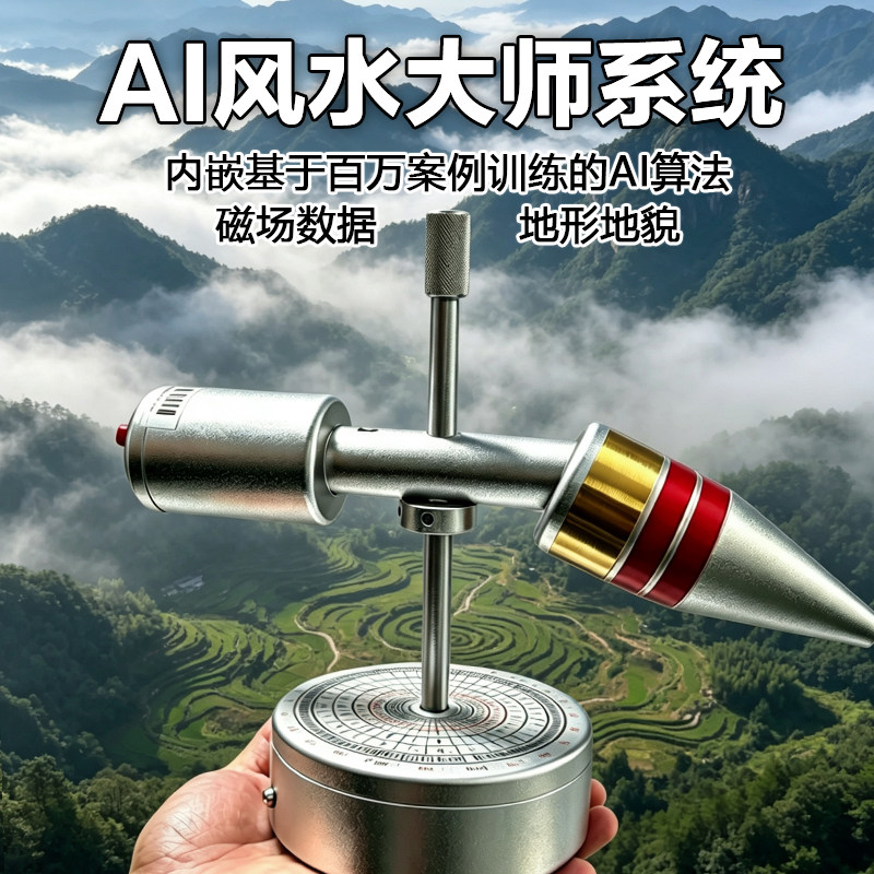 2026年量子纠缠仪高精度寻龙点穴探测规划人生看地机风水仪